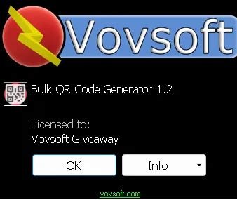 VovSoft Bulk QR Code