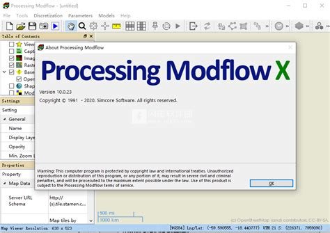 Simcore Processing Modflow X