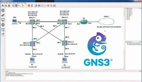 Graphical Network Simulator (GNS3)